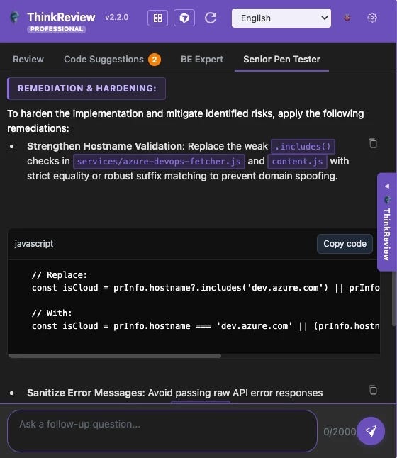 ThinkReview on the Chrome Web Store