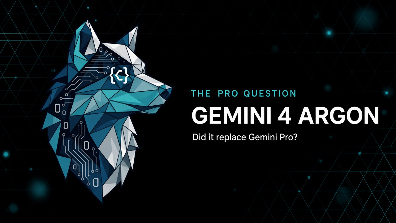 Did Gemini 4 Argon replace the Gemini Pro family?