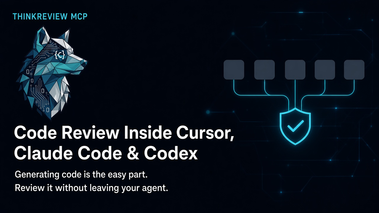 Generating code is the easy part: ThinkReview in Cursor, Claude Code, and Codex